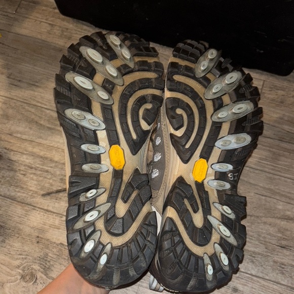 Merrell Kinetic Mid Waterproof Brindle Performance Hiking Footwear Size 10 - Picture 7 of 8